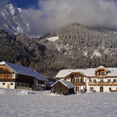 Mitterbruggehof Apt Silberdistel อันแตร์แซลวา ดิ เมซโซ ภายนอก รูปภาพ